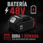 Kit Taladro y Atornillador Profesional + REGALO: 2 Baterías de Repuesto y Kit de Brocas