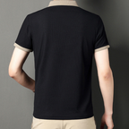 [Llevá 5 Pagá 3] Camisa Masculina Milano en Seda Fría y Poliéster (¡Estilo Imponente!)
